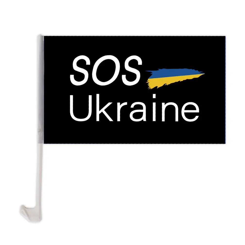 Национальный флаг Украины 90x150 см Сине-желтый украинский Флаг с развевающимся флагом Офисной деятельности Парад Фестивальный баннер для украшения