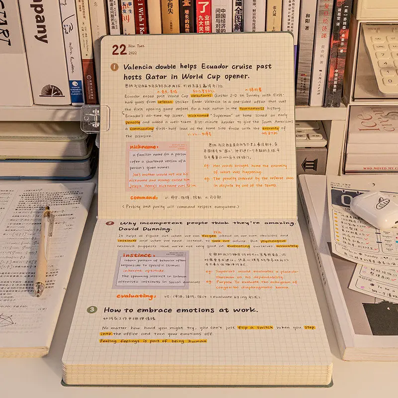Квадратный блокнот в стиле простой квадратной бухгалтерской книги от руки, студенческий экзаменационный дневник, очень Толстые пустые тетради-журналы