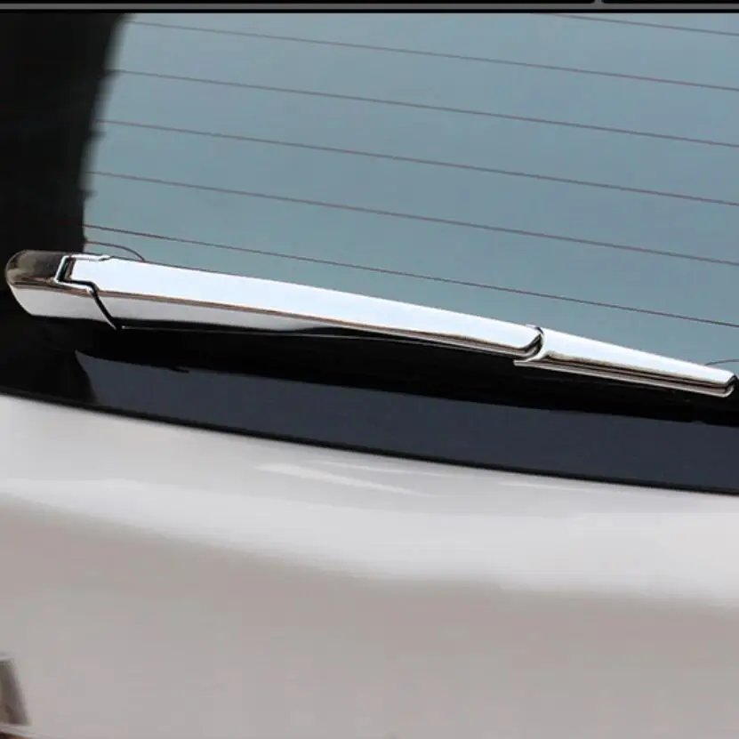 DoColors Автомобильный стайлинг ABS Хромированная отделка стеклоочистителя заднего стекла специальная модификация Наклейки чехол для Mitsubishi ASX 2011-2018