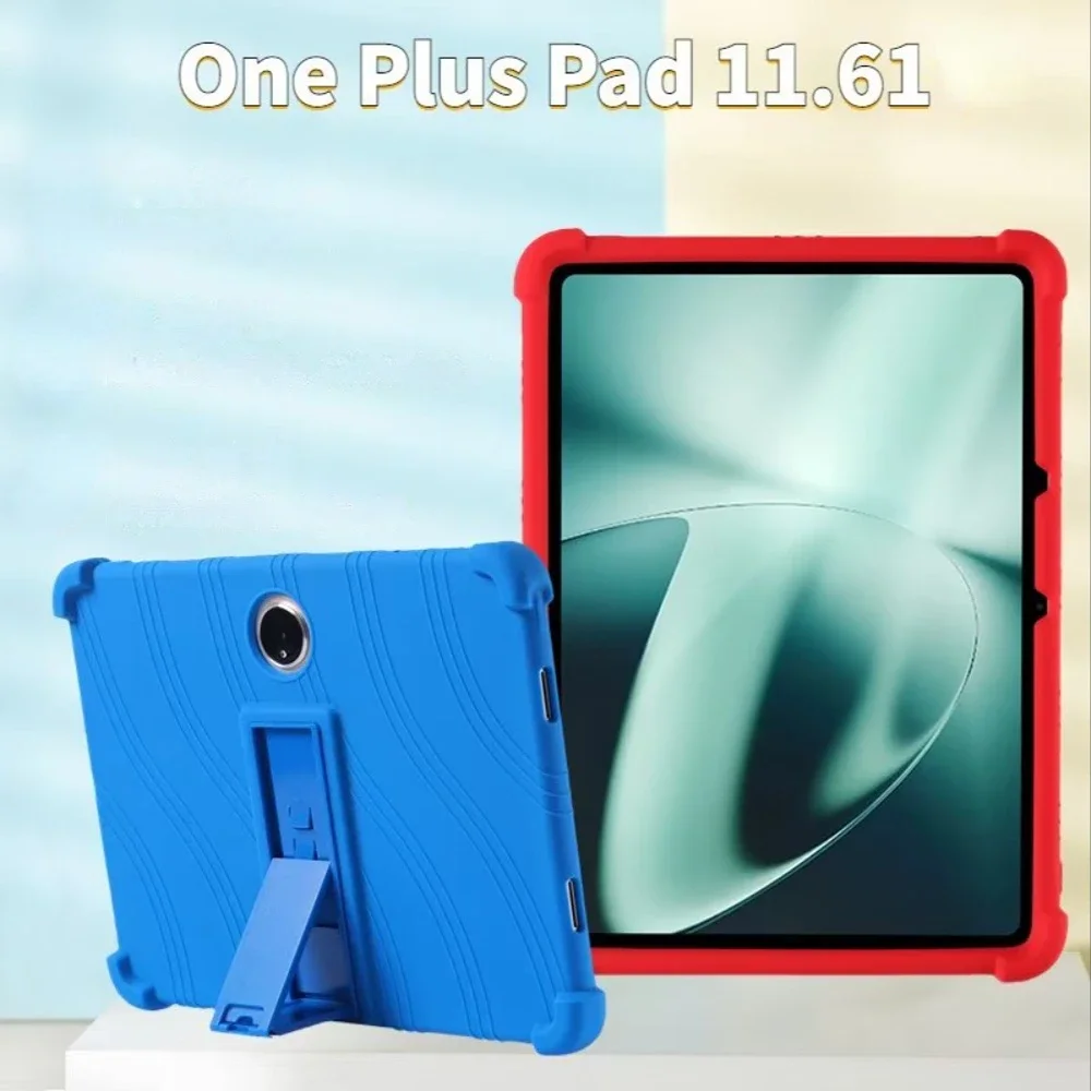 Чехол для One Plus Pad 11,6-дюймовый чехол для планшета Мягкая силиконовая подставка Защитный чехол Kids for One Plus Pad 2023 чехлы для вкладок