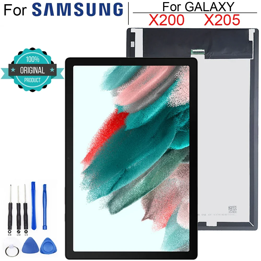 Новый Оригинальный ЖК-дисплей Samsung Galaxy Tab A8 10.5 (2021) SM-X200 SM-X205 С Сенсорным Экраном Digitizer Senor