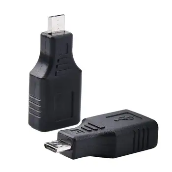 2 шт./лот OTG-адаптер USB 2.0 Micro Male to Female Converter для мобильных телефонов Android и смарт-планшетов  10