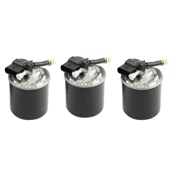 3X Топливный фильтр-водоотделитель A6510901652 для MERCEDES W204 S204 C-/E-KLASSE  4