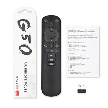 G50S Беспроводная Мышь Fly Air С Гироскопом 2.4G Smart Voice Remote Control для X96 mini H96 MAX X3 PRO Androi TV Box  5