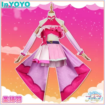 InYOYO Cure Butterfly Косплей Костюм Аниме Hirogaru Sky Pretty Cure Precure Прекрасное Платье в стиле Лолиты На Хэллоуин, Праздничный Наряд, Новинка 2023 года  5