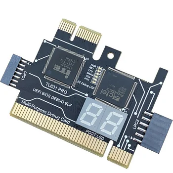 TL631 Pro Многофункциональный Настольный Ноутбук LPC-DEBUG Post Card PCI PCI-E Mini PCI-E Диагностический Анализатор Материнской платы Тестер, A  5