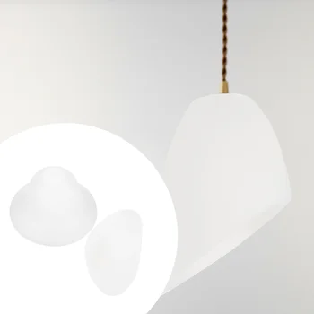 Абажур электрической лампочки Белый Пластиковый Абажур Уникальный Сменный комплект в форме зонтика в форме Подковы Подвесной светильник для Люстры  10