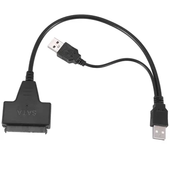 Адаптер USB 2.0 для IDE SATA S-ATA 2,5 /3,5 дюйма Для жесткого диска HDD/SSD ноутбука, кабель для преобразования жесткого диска  10
