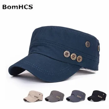 Армейская кепка с хлопчатобумажными пуговицами BomHCS, Бейсболка, Плоская шляпа, Весна-лето AM1731MZ17  4