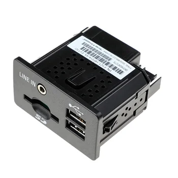 Аудиоплеер F1CT-14F014-AA, USB-разъем, интерфейс USB, аудиоразъем AUX, автомобильный для Ford MACUS C-MAX TRANSIT  10