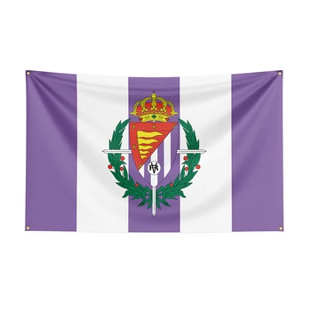 Баннер с принтом флага Вальядолидов из полиэстера размером 3x5 футов для декора, баннер с флагом футов  5