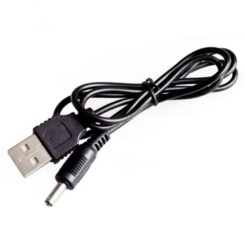 Кабель-адаптер зарядного устройства USB 2.0 от мужчины к мужчине, разъем для подключения кабеля питания постоянного тока 3,5x1,35 мм, 3,5 мм, 5 В  5
