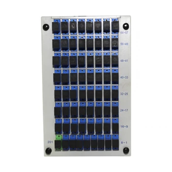 кассетная плата 1x64 LGX Box для установки модуля разветвления ПЛК 1: 64 Оптоволоконный соединитель с 64 портами  10