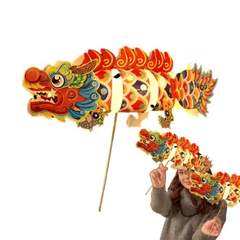 Китайские бумажные фонарики Бумажный Фонарь Лампа для китайского Нового Года Традиционная Портативная ручная работа для Фестиваля фонарей для детей и взрослых  5