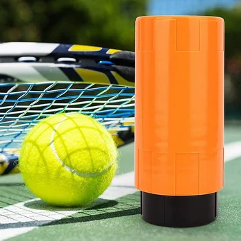 Коробка для хранения теннисных мячей Контейнер для хранения консервных банок Спортивные принадлежности для поддержания давления Защитный чехол для тенниса  3