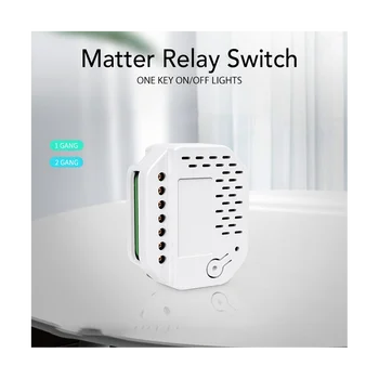 Модульное реле Tuya Matter WiFi Smart Switch работает с Homekit и Tuya Smartlife Tuya Smart Relay Switch  5