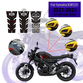 Мотоциклетная наклейка Для Yamaha XSR125, 2021-2023 Защита Мотоцикла От Царапин Накладка Бака Боковые Захваты Комплект Газового Мазута Колено  10