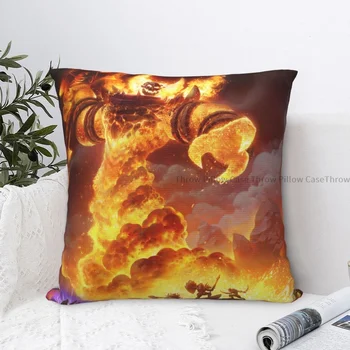Наволочка Fire Cojines, подушка World Of Warcraft, домашний диван, кресло с декоративным принтом Coussin  5