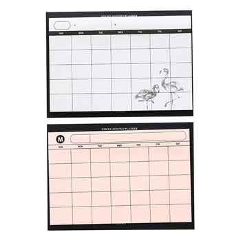 Настольные блокноты с календарем без даты, Модернизированная доска для планирования, Отрывные страницы на 30 листов, Прямая поставка  5