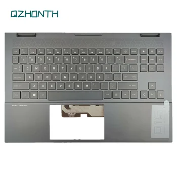 Новинка для HP Omen 15-EN 15-EK 15-EN0013DX Верхний корпус с подставкой для рук и клавиатурой с подсветкой M00666-001  5