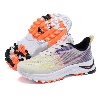 Новые профессиональные кроссовки Для бега, женские дышащие кроссовки для бега, женская легкая обувь для ходьбы, противоскользящие спортивные кроссовки  5