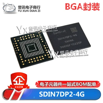 Подлинный SDIN7DP2-4G BGA-153 BALL SHANDI EMMC4.5 WORD LIBRARY С чипом памяти 4 ГБ  0