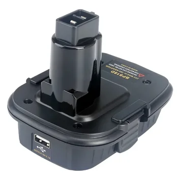 Портативный Аккумуляторный адаптер BPS18D от 20 В до 18 В Совместимый Огнестойкий преобразователь ABS USB для аксессуаров Porter  5