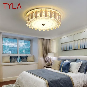 Потолочный светильник TYLA Современные Роскошные Хрустальные светильники LED Home для украшения столовой  10