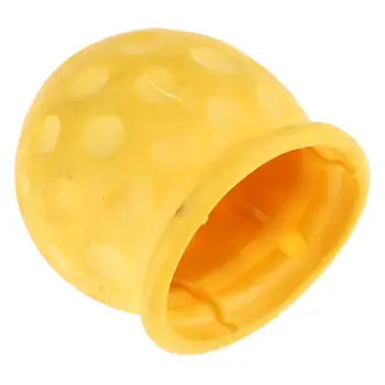 Резиновые Буксировочные Шаровые Колпачки Буксировочная Крышка для Автомобильного Буксировочного Шарика Желтого Цвета  1