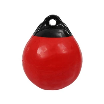 Сверхмощный шар для крыла лодки из ПВХ, Круглый Якорный Буй, Док-бамперный шар, Надувная защита, Морской Швартовный Буй, Красный  5