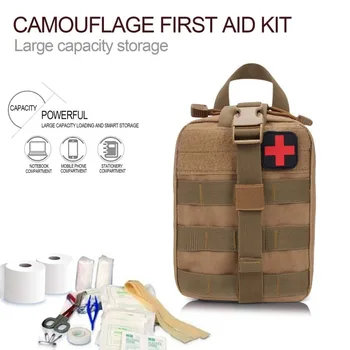 Тактическая сумка для выживания, наружная Медицинская коробка, Сумка SOS большого размера, тактическая сумка первой помощи, сумка для аптечки, Molle EMT Emergency  10