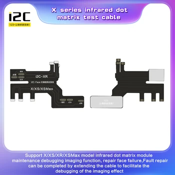Тестовый кабель инфракрасной точечной матрицы I2C для iPhone X-13PM Face ID Fix Ремонт Инструменты отладки изображений Быстрая диагностика  10