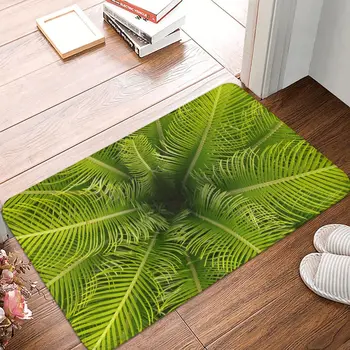 Тропический пальмовый коврик с листьями, современный мягкий коврик для спальни, гостиной, домашнего коврика, коврового декора, коврика для ванной  5