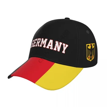 Футбольные шляпы с флагом Страны Германия, Солнцезащитная бейсболка, Дышащая Регулируемая Мужская Женская шляпа для рыбалки на открытом воздухе  5