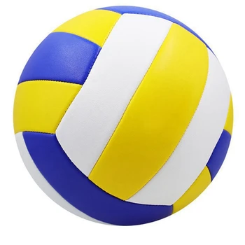 Цельнокроеный Волейбольный Непроницаемый ПВХ Профессиональный Игровой Волейбольный Мяч Для Пляжного Волейбола На Открытом Воздухе В помещении  2